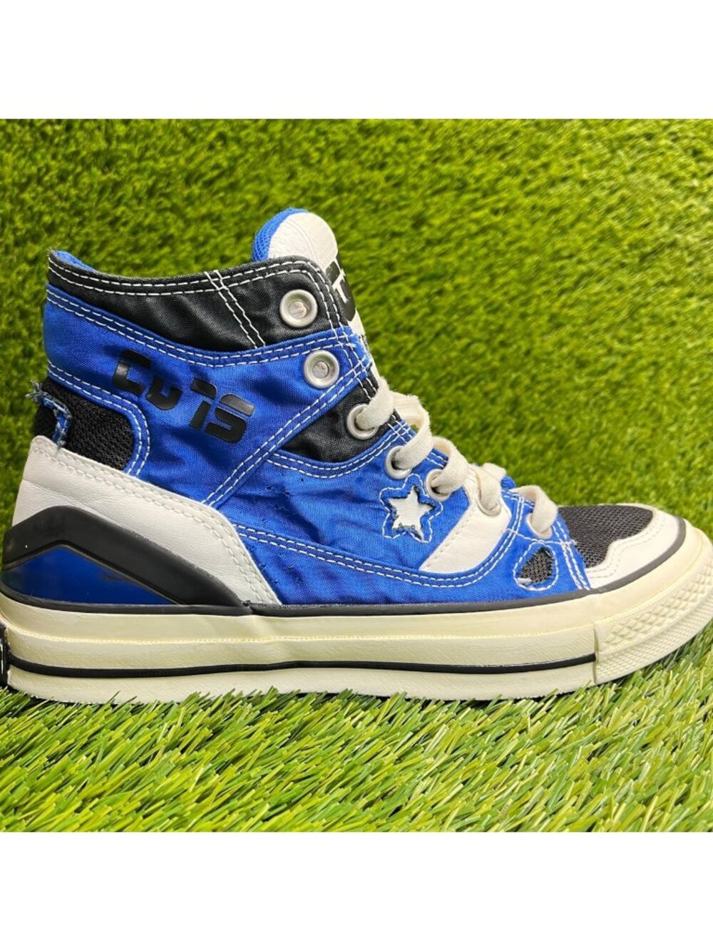Converse Chuck 70 E260 High Womens Size 7.5 Blue Athletic Skate Shoes Sneakers